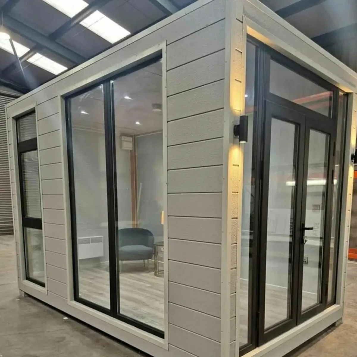 14ft x 8ft Grey Modular Unit - Image 2