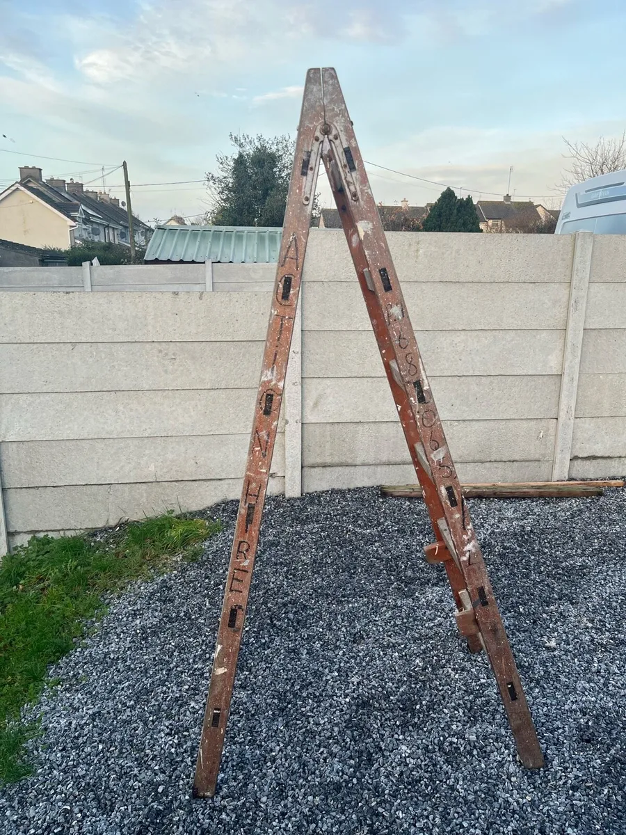 Timber step ladder - Image 4
