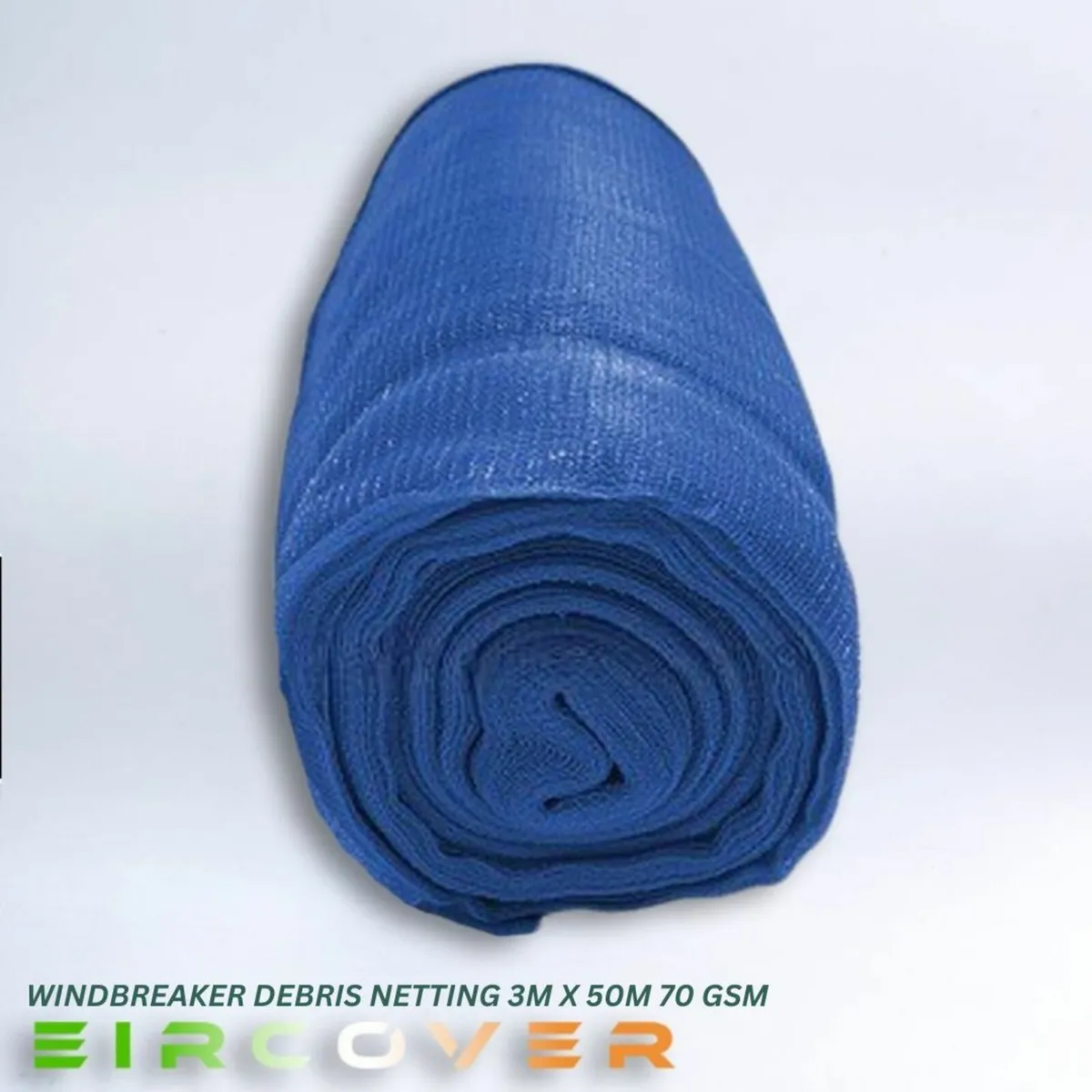 Windbreak Netting - 3m x 50m Standard  50 gsm Blue - Image 4