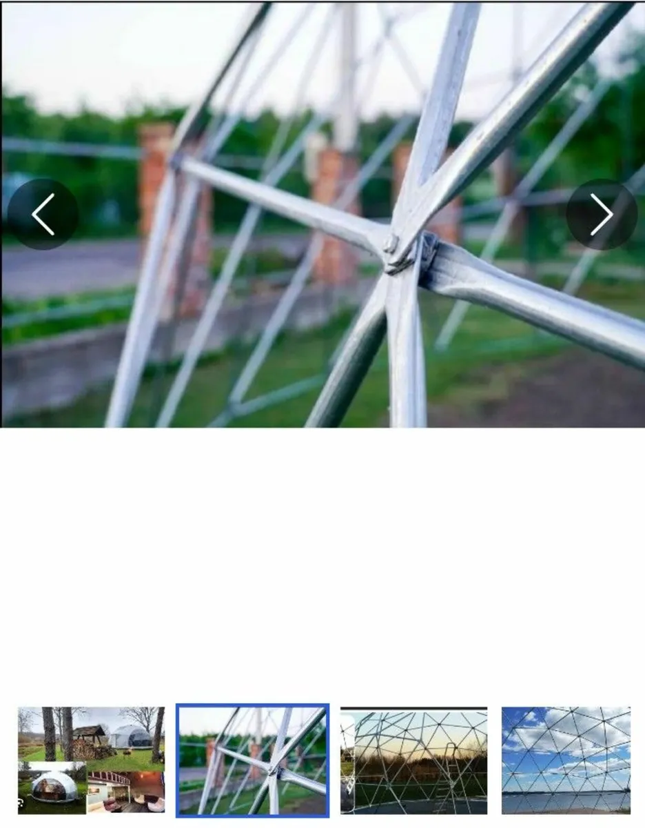 Luxury 3m(10ft) Extremely strong structure dome - Image 2