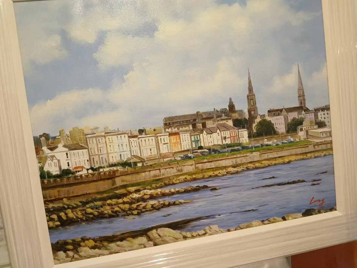 Original oil painting 🖼 dun laoghlire... - Image 4