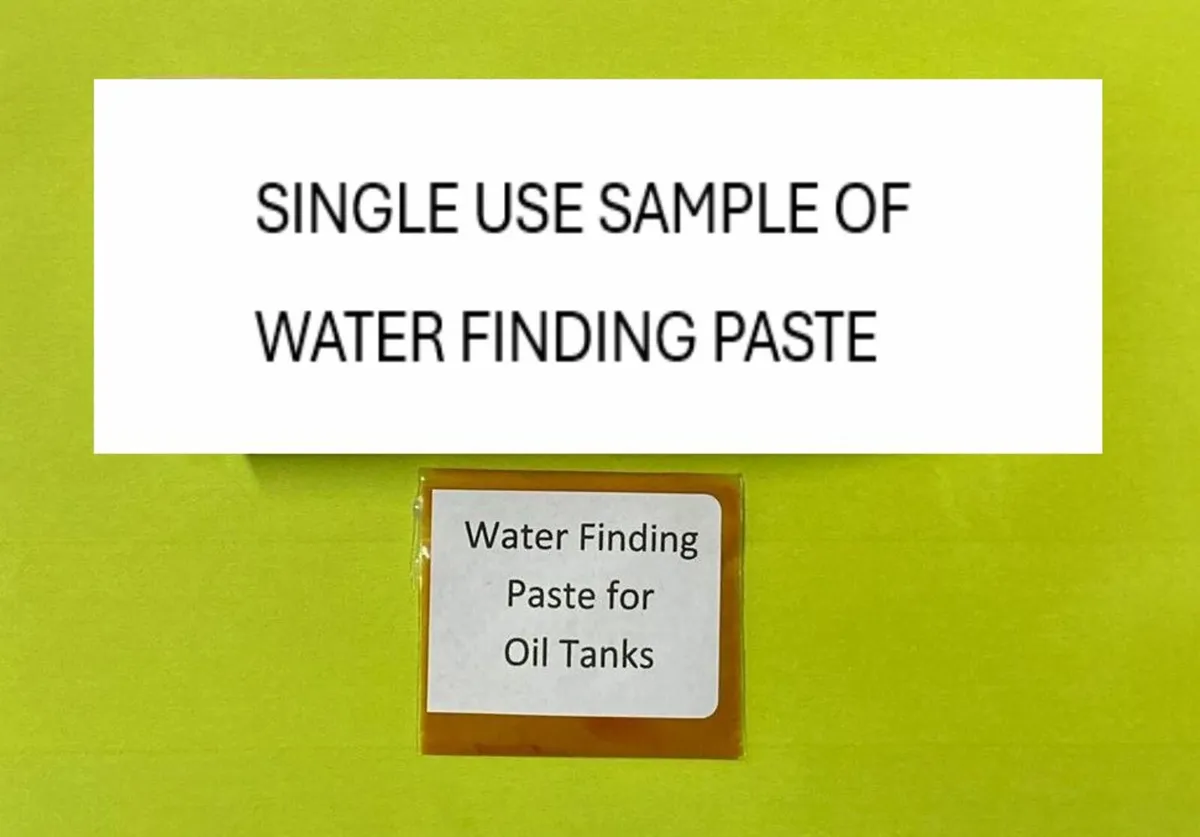 WATER FINDING PASTE SAMPLE