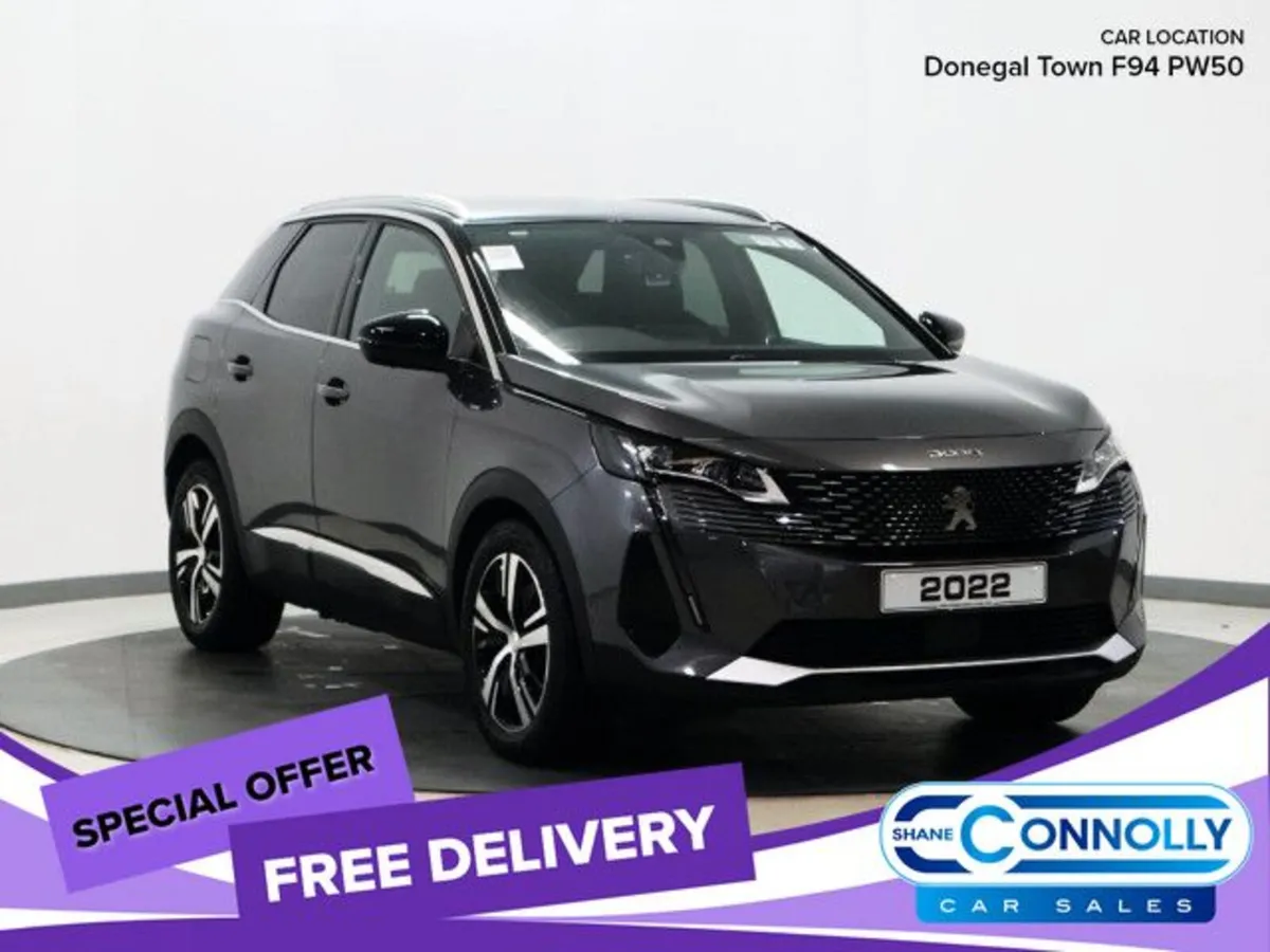*109* 2022 Peugeot 3008 1.6 GT LINE 4X4 - Image 1