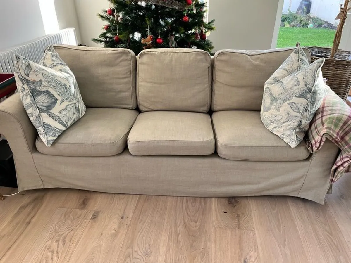 ikea 3 Seater Sofa - Image 1