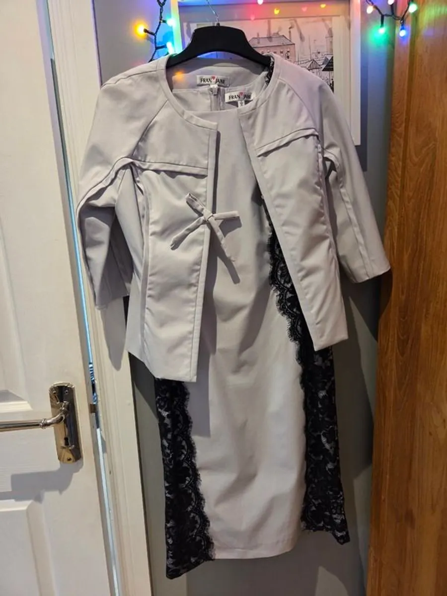 Two Piece Dress And Jacket - Image 2