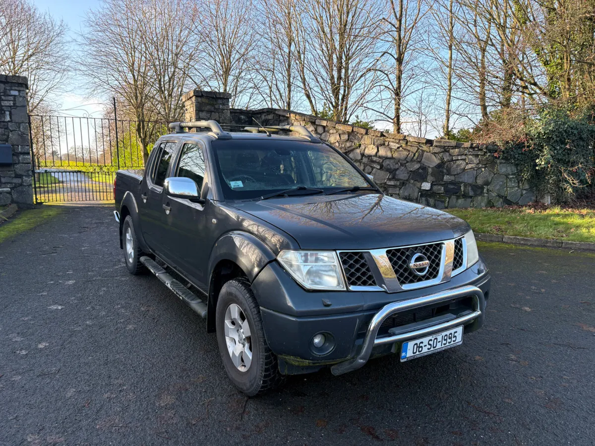 2006 Nissan Navara 5seater Crew cab Tax 333e only - Image 1