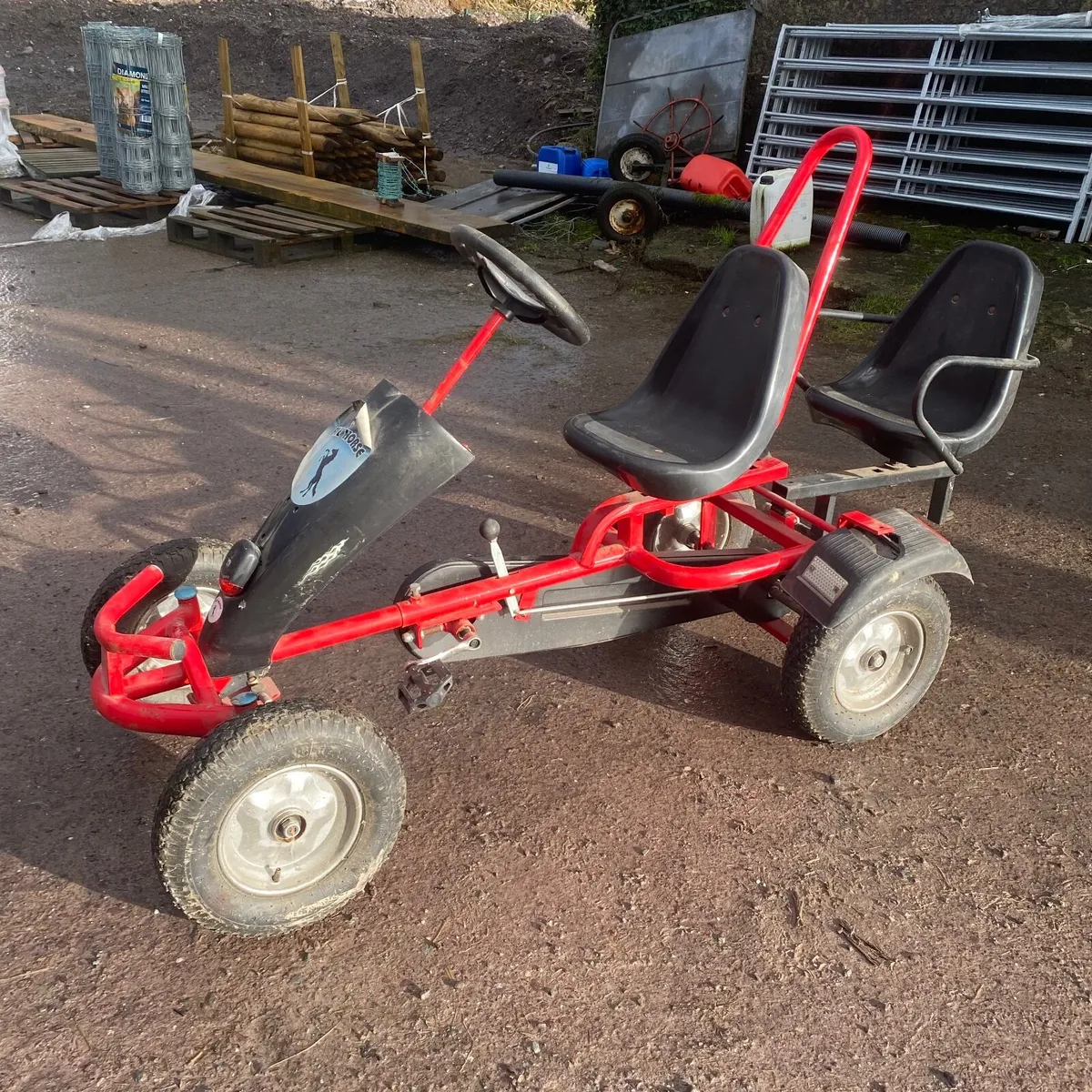 Fly horse two seater go kart - Image 1