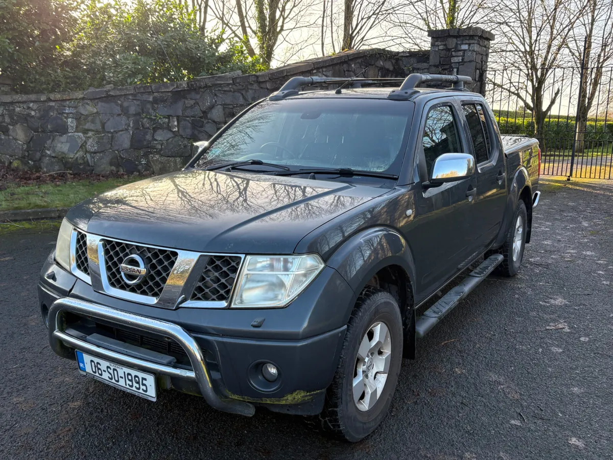 2006 Nissan Navara 5seater Crew cab Tax 333e only - Image 3