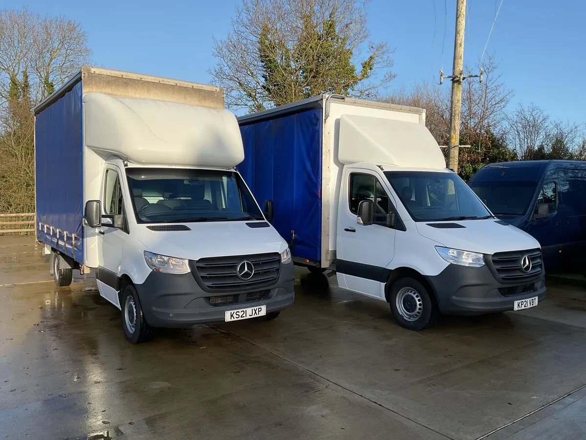 2021 Sprinter Luton Curtainsider - Image 1