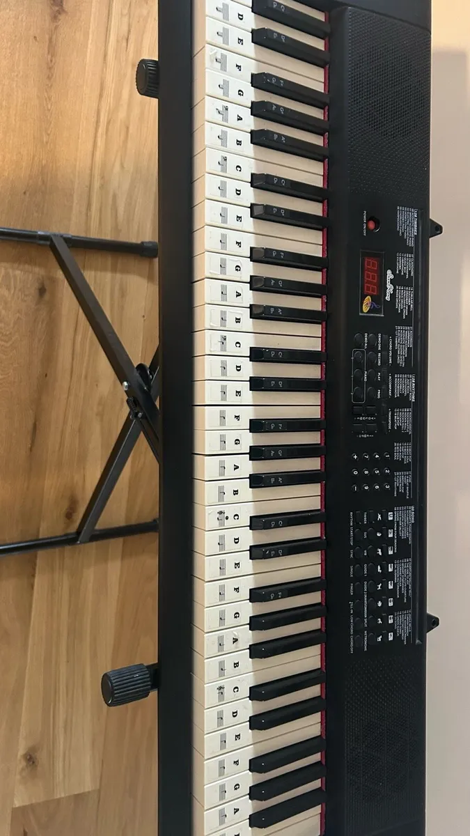 Keyboard and stand. - Image 2