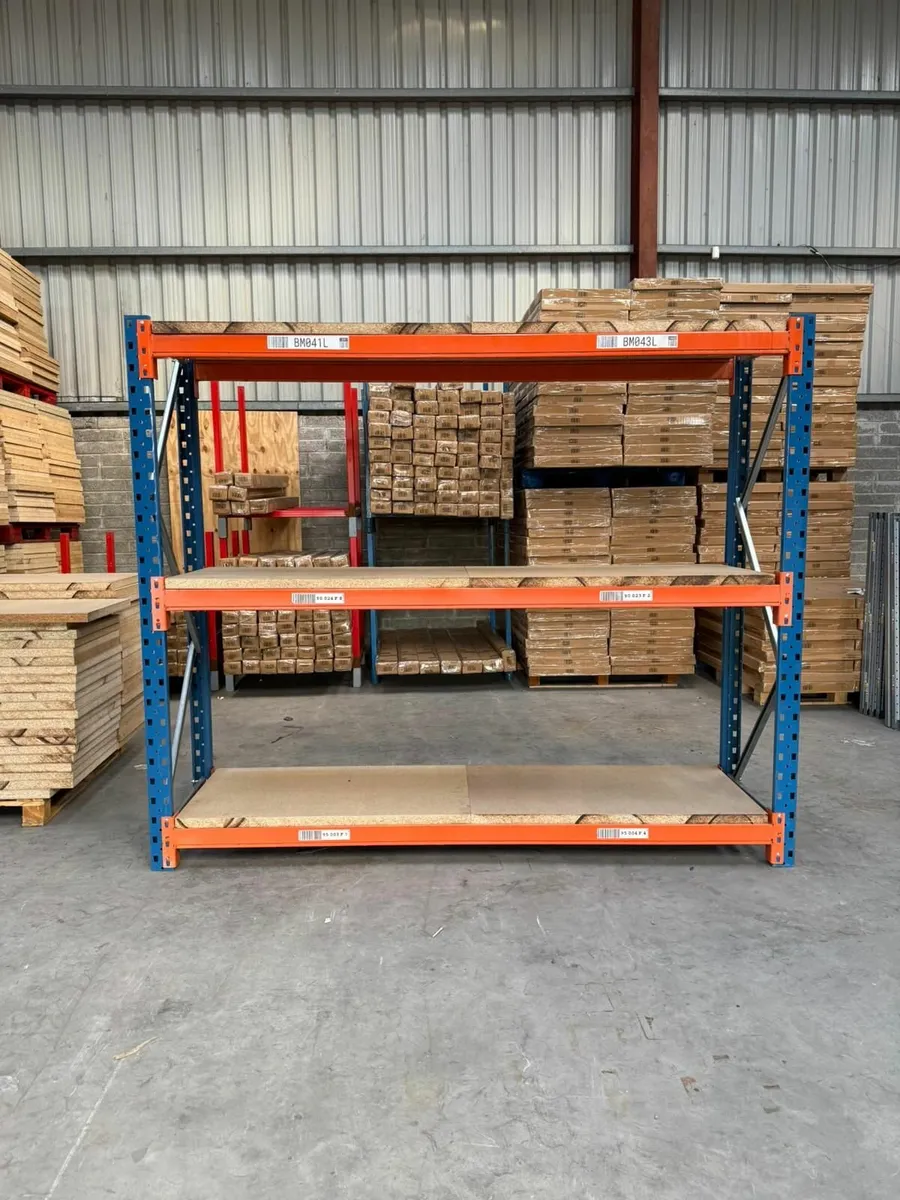 Used Heavy Duty Longspan Shelving Racking - Image 4