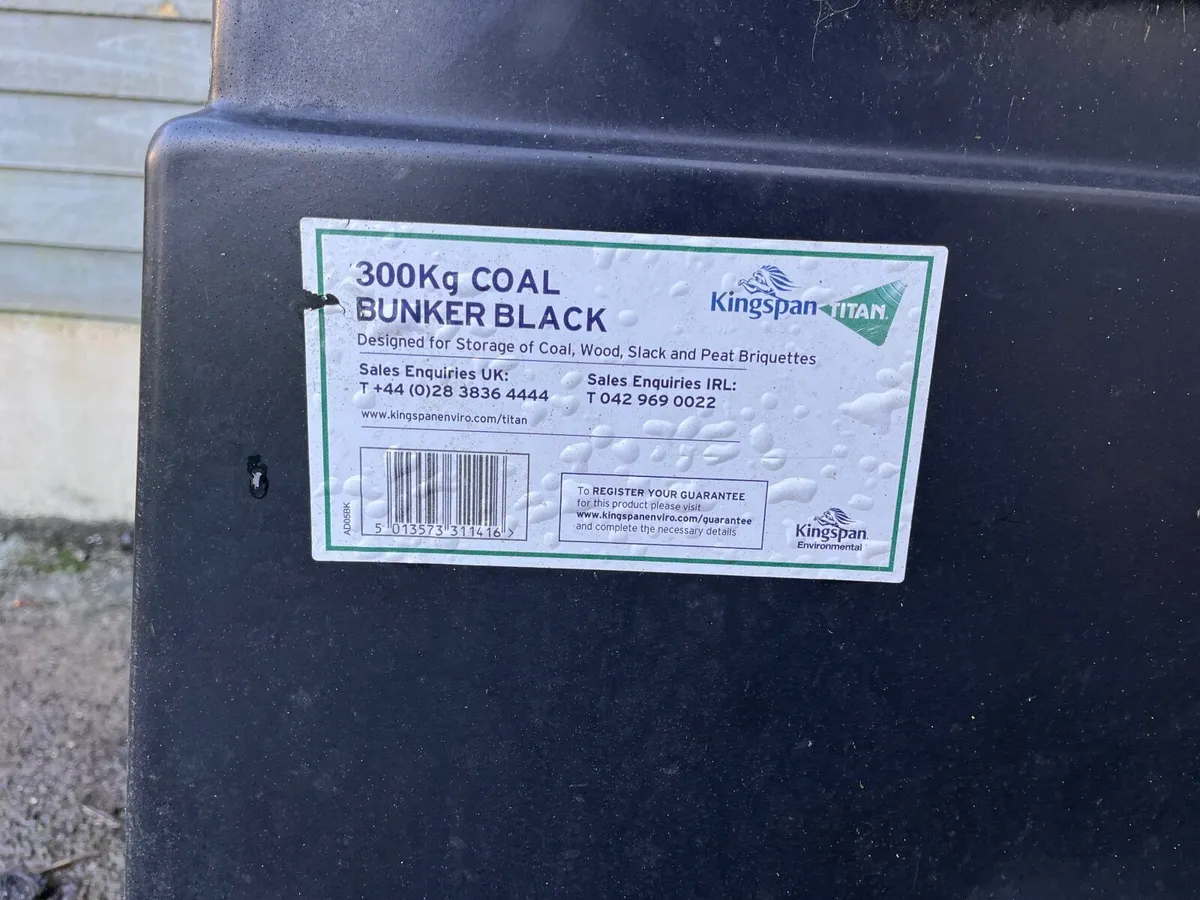 Coal bunker 300kg (Kingspan) - Image 3