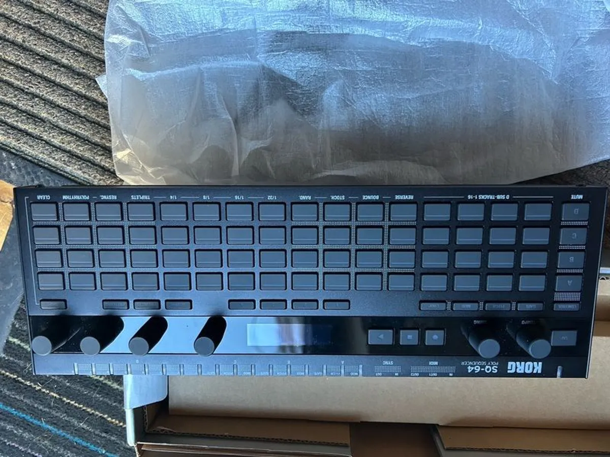 Korg SQ-64 Poluphonic Sequencer - mint condition - Image 1