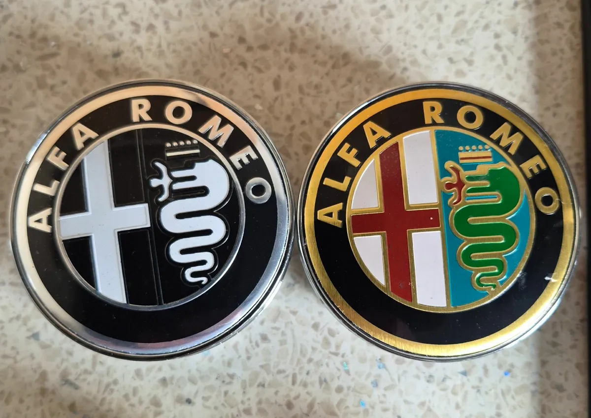 Alfa Romeo Centre Caps - FREE POST - Image 1