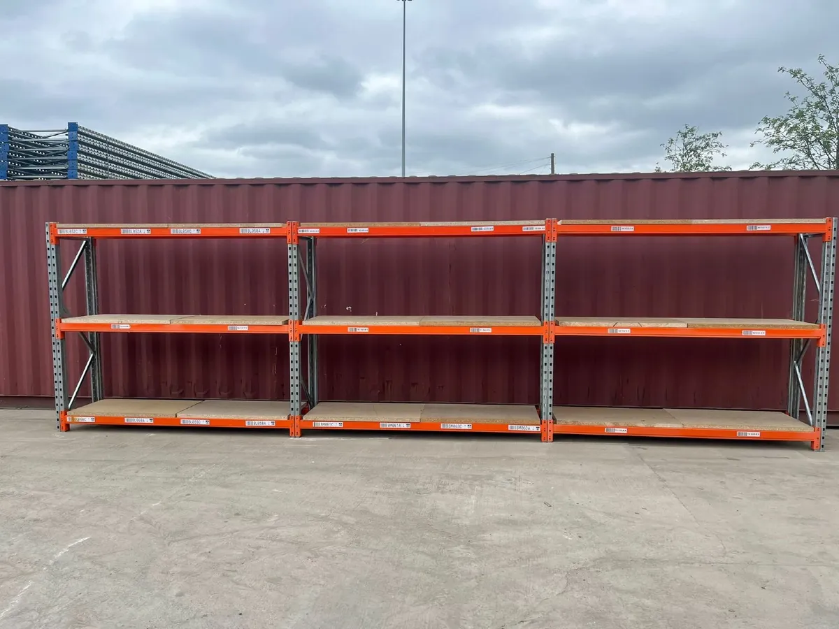 Used Longspan Shelving Racking Bays - Image 2