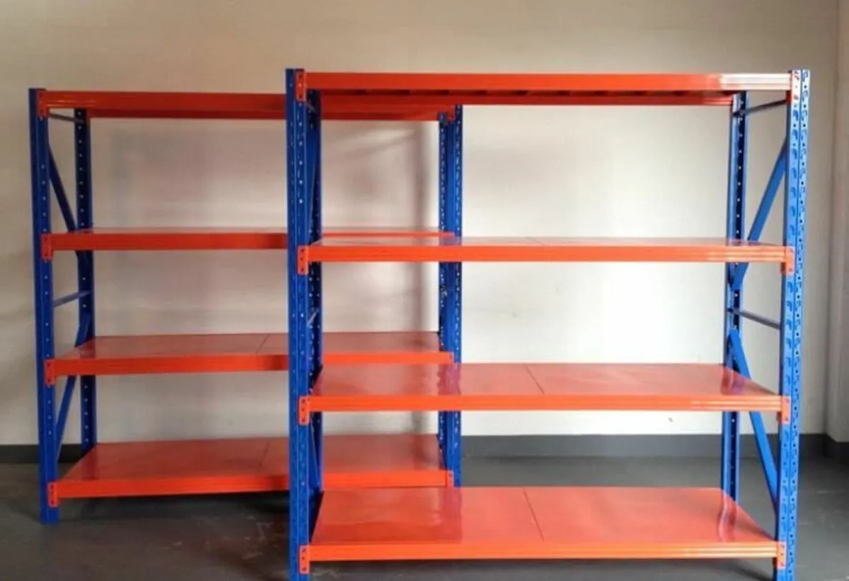 New All Metal Longspan Shelving Bays - Image 1