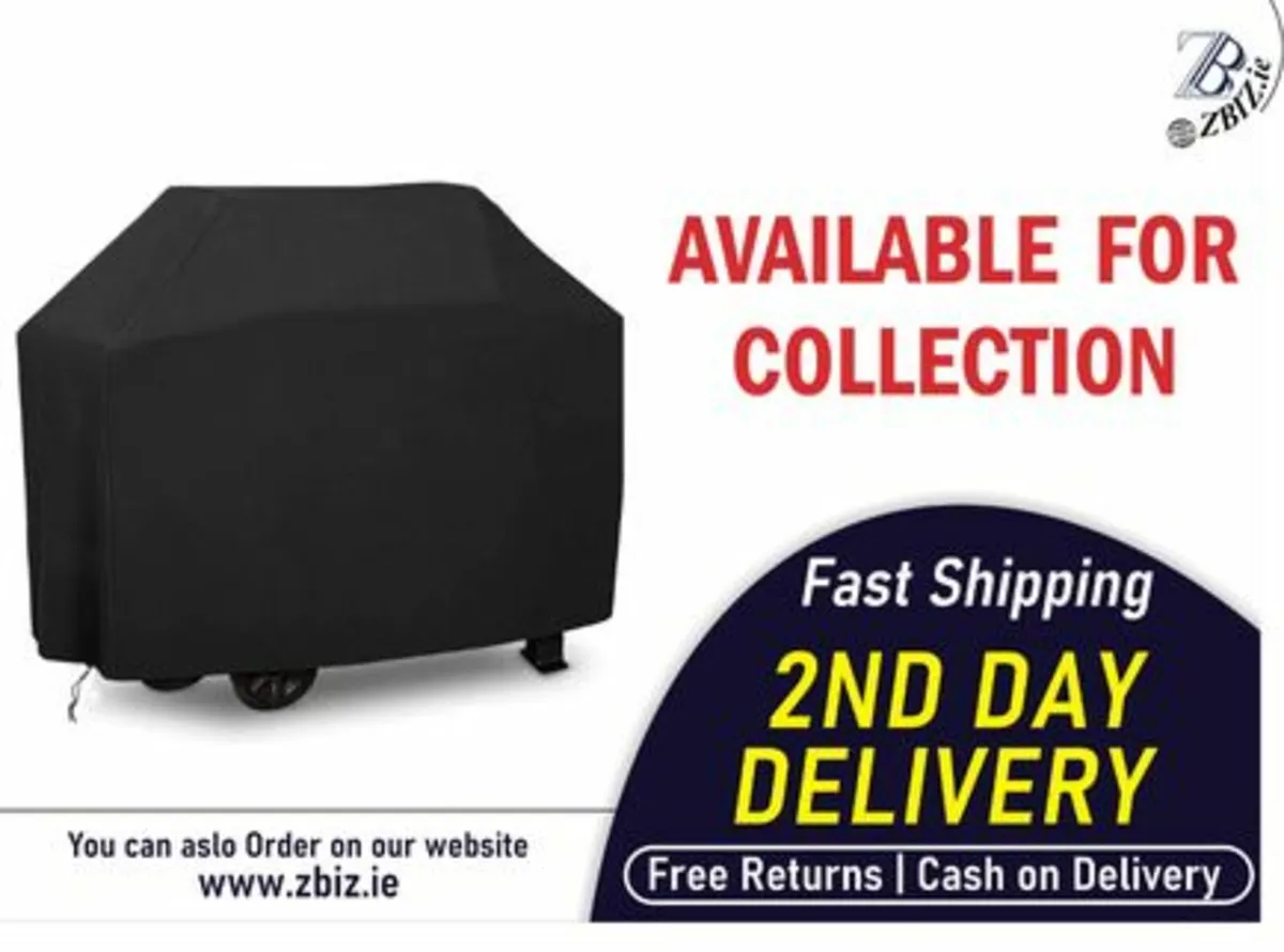 Large Outdoor BBQ Cover Windproof Rip-Proof - Image 1
