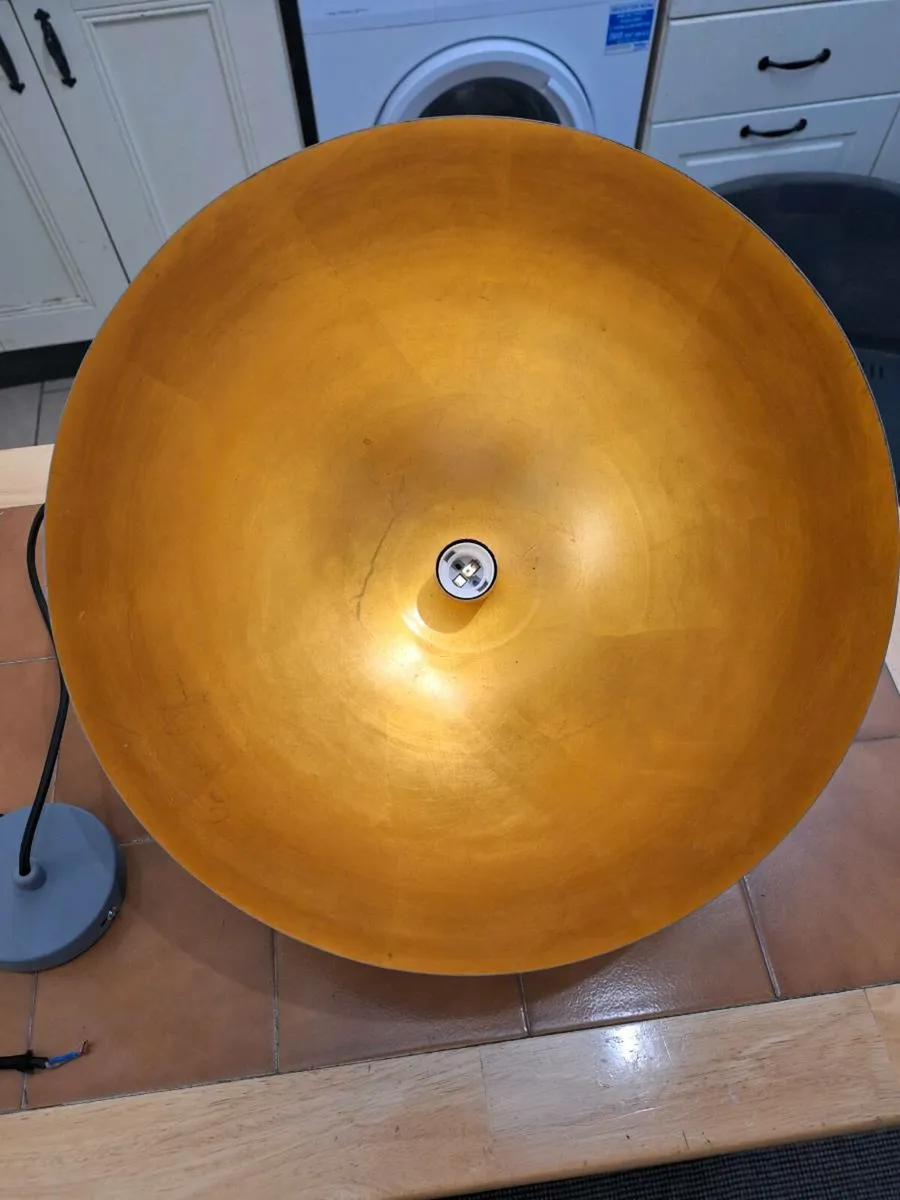 Large metal industrial style ceiling light - Image 2