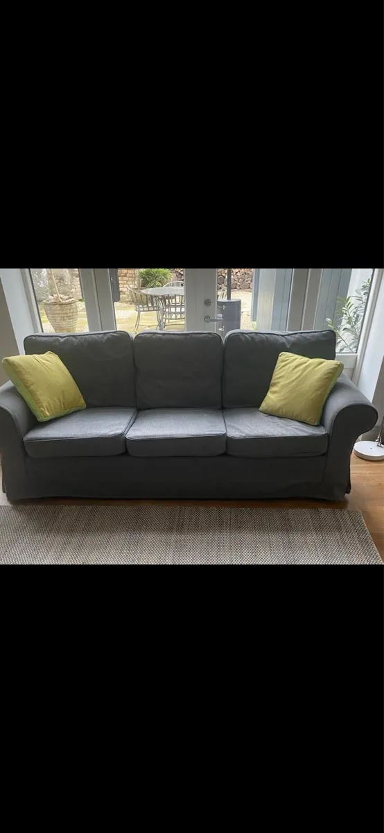 Ectorp Ikea 3 seater sofa - Image 2