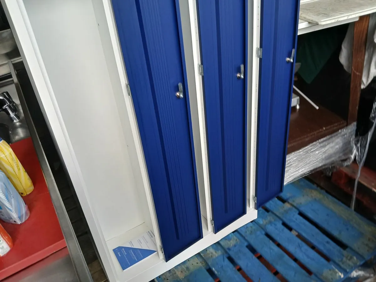Catering  staff lockers new 3x1 full unit delivere - Image 4