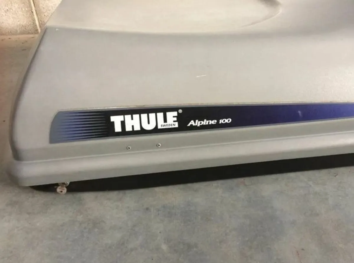 Thule Alpine 100 Roof Box - Gray - Image 4