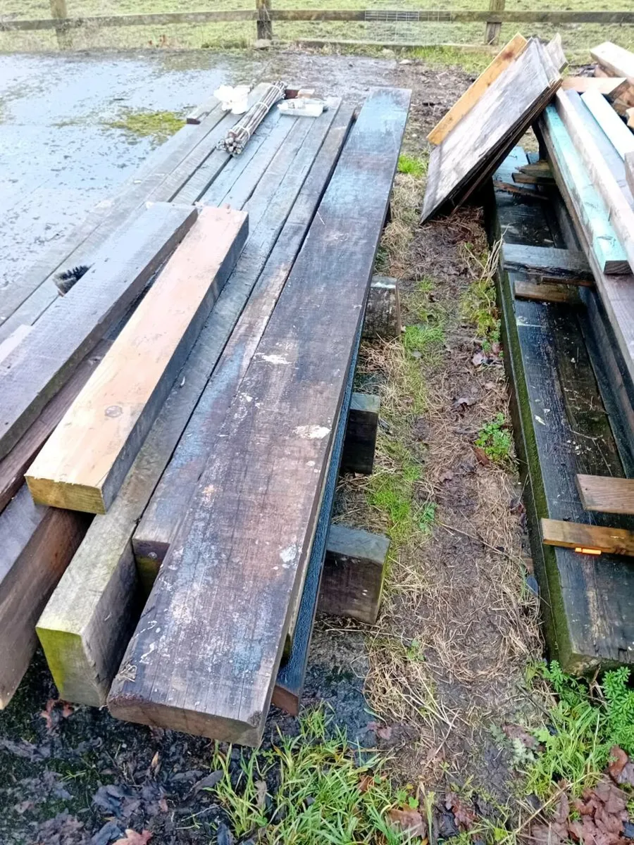 Hardwood sleepers - Image 1