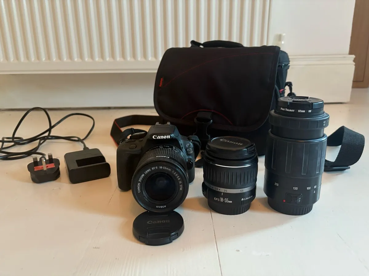 Canon EOS 100D full photography kit - Image 1