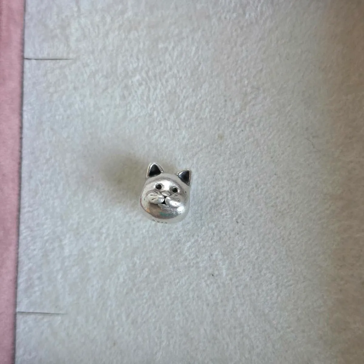 Pandora charm head cat perfect condition fully hal - Image 3