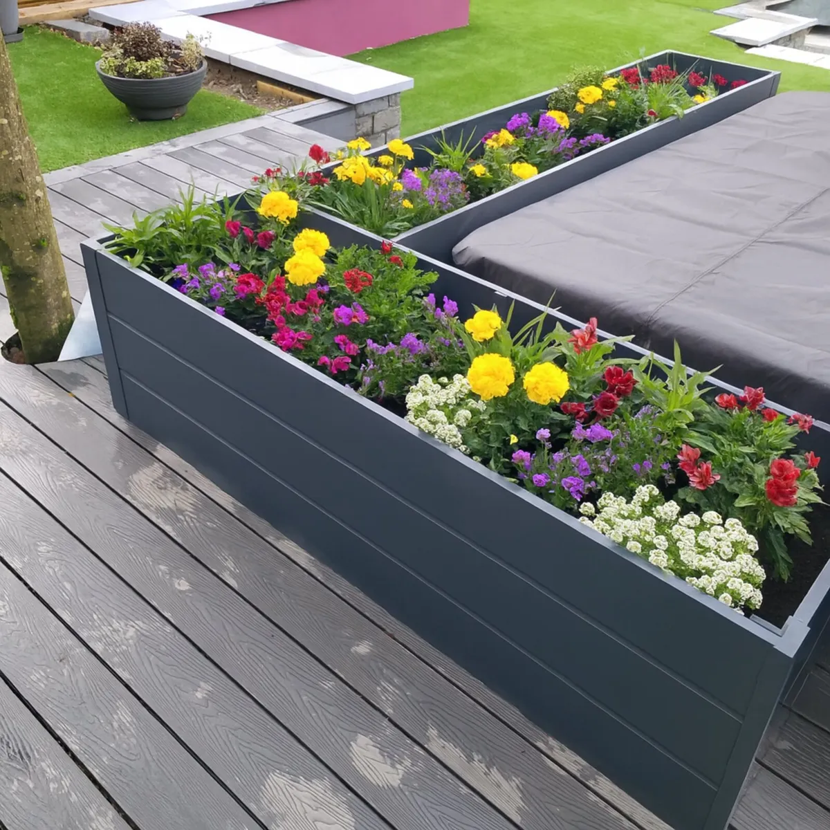 Aluminium Heat pump cover  Planters Storage  Ramps - Image 2