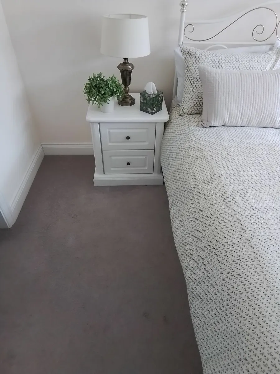 Large painted nightstand