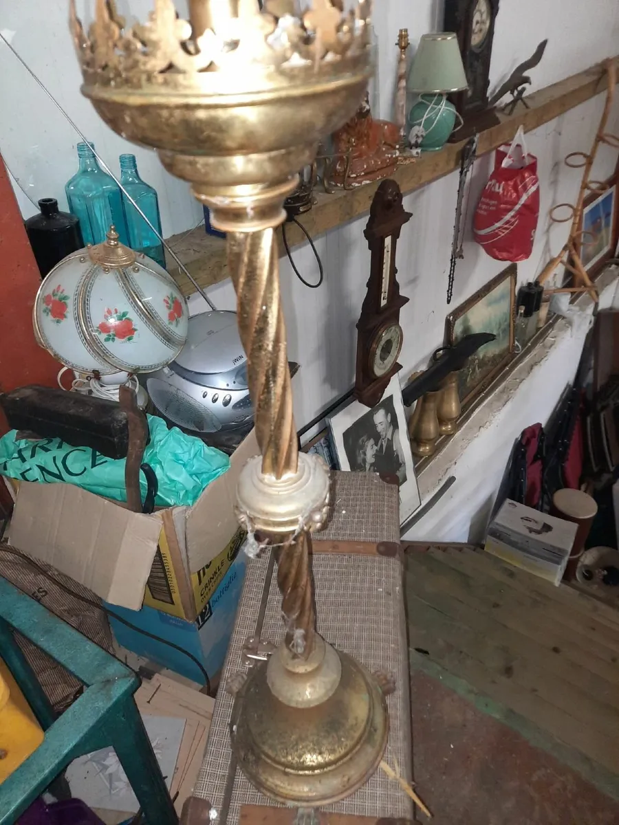 Antique candle holder - Image 1