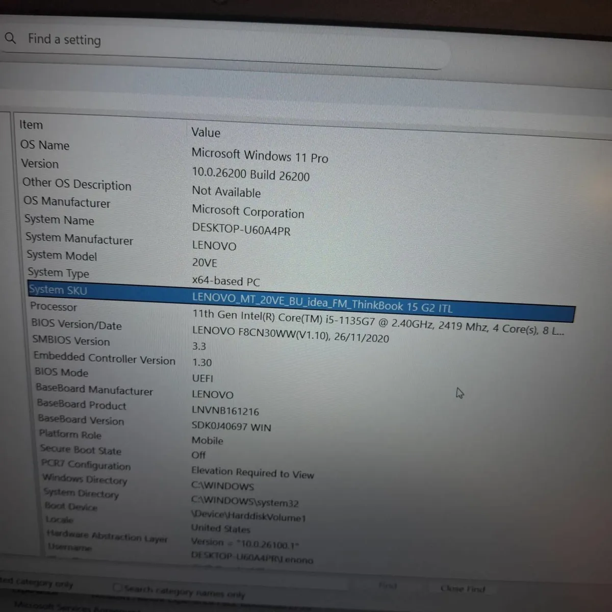 Lenovo ThinkBook 15 G2 ITL | Intel i5 1135G7 | 16G - Image 3