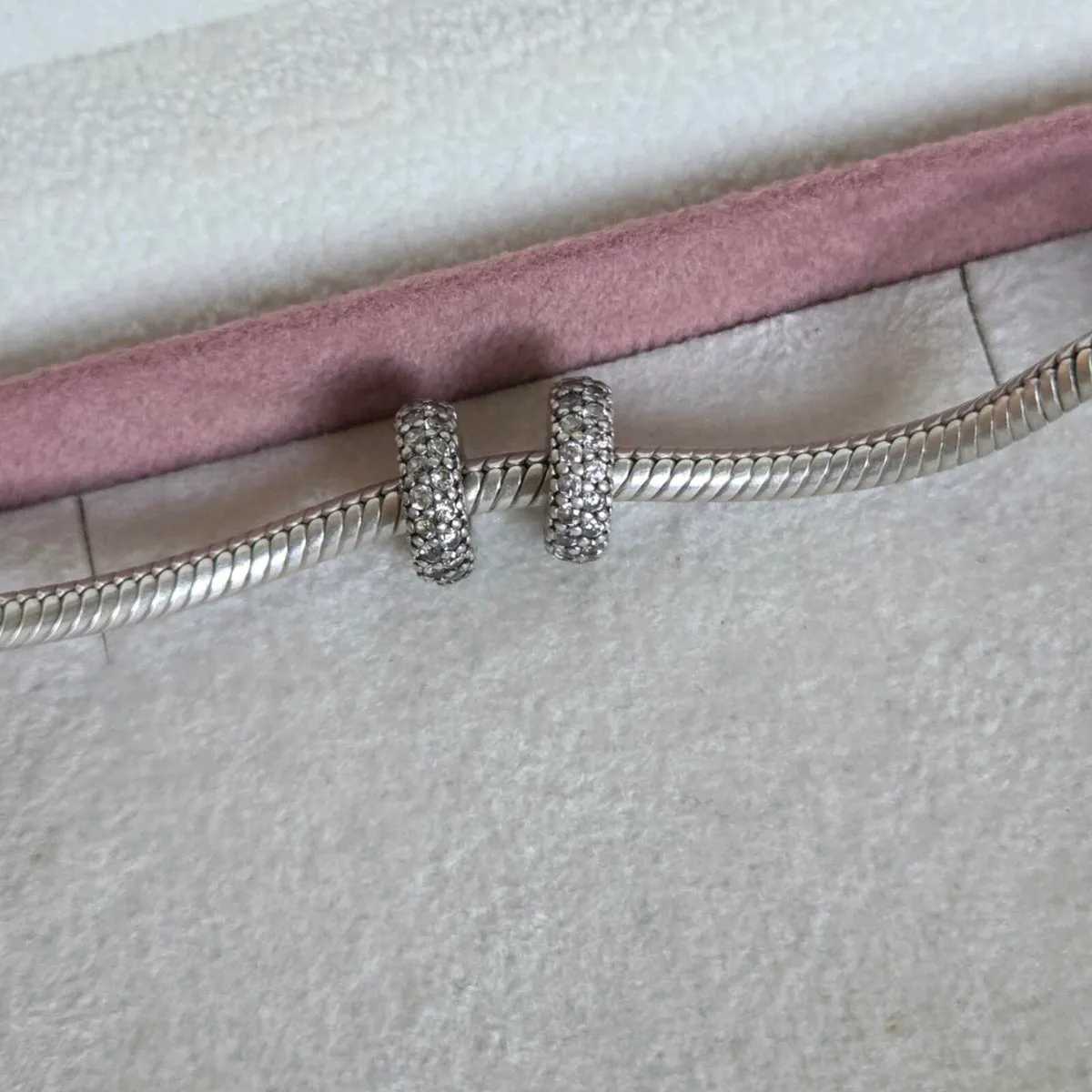 Pandora separately charm sparkly clear - Image 3