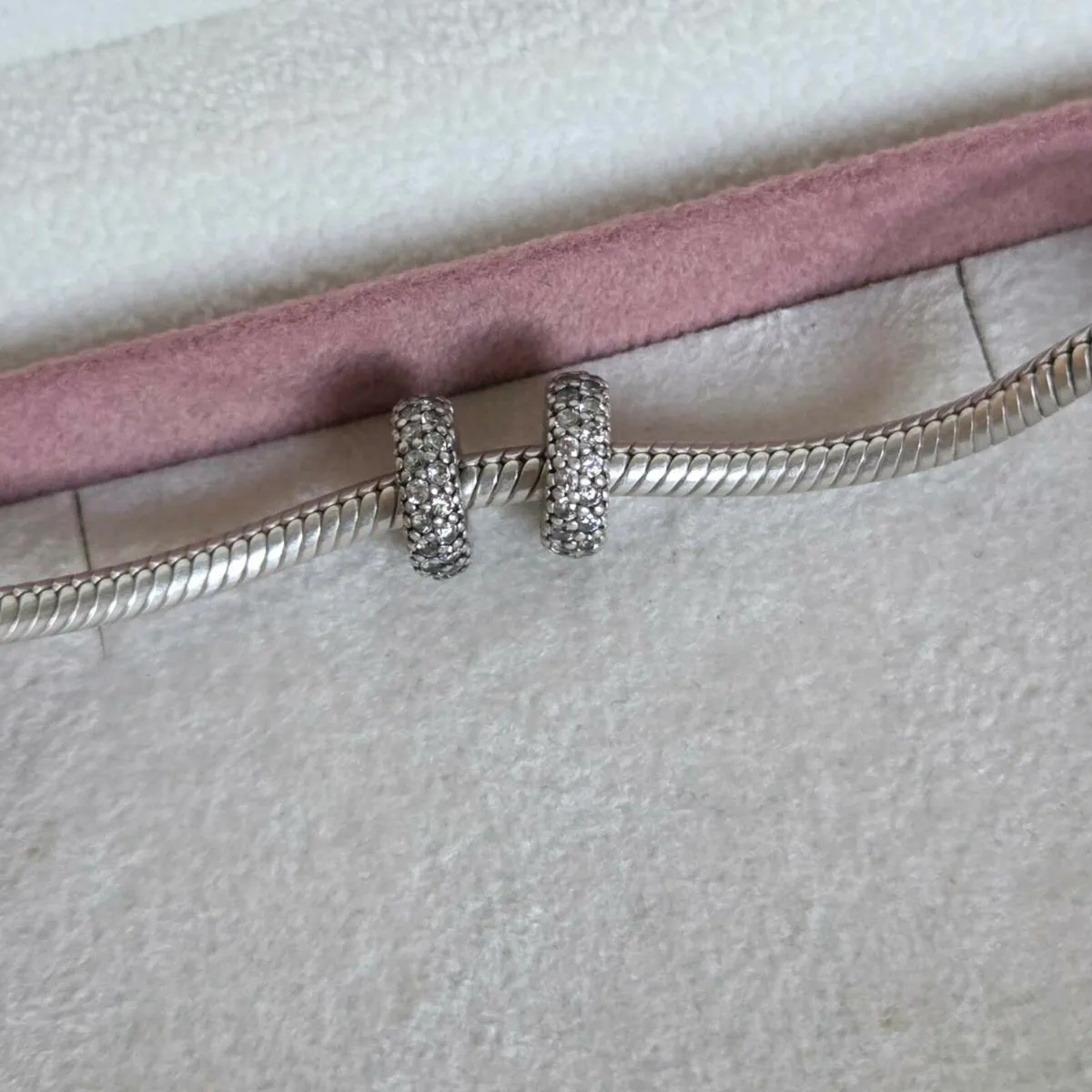 Pandora separately charm sparkly clear - Image 4