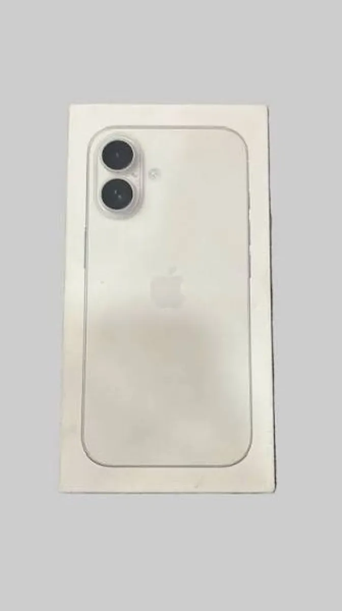 New Apple iphone 16 white