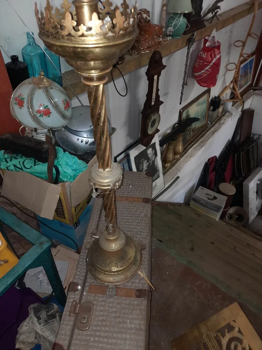 Antique candle holder - Image 2