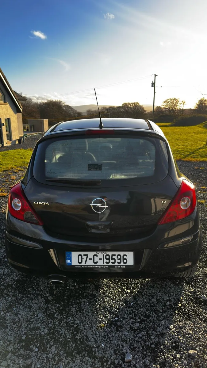 Opel Corsa SXI 1.2l 2007 NCT 09/25 - Image 3