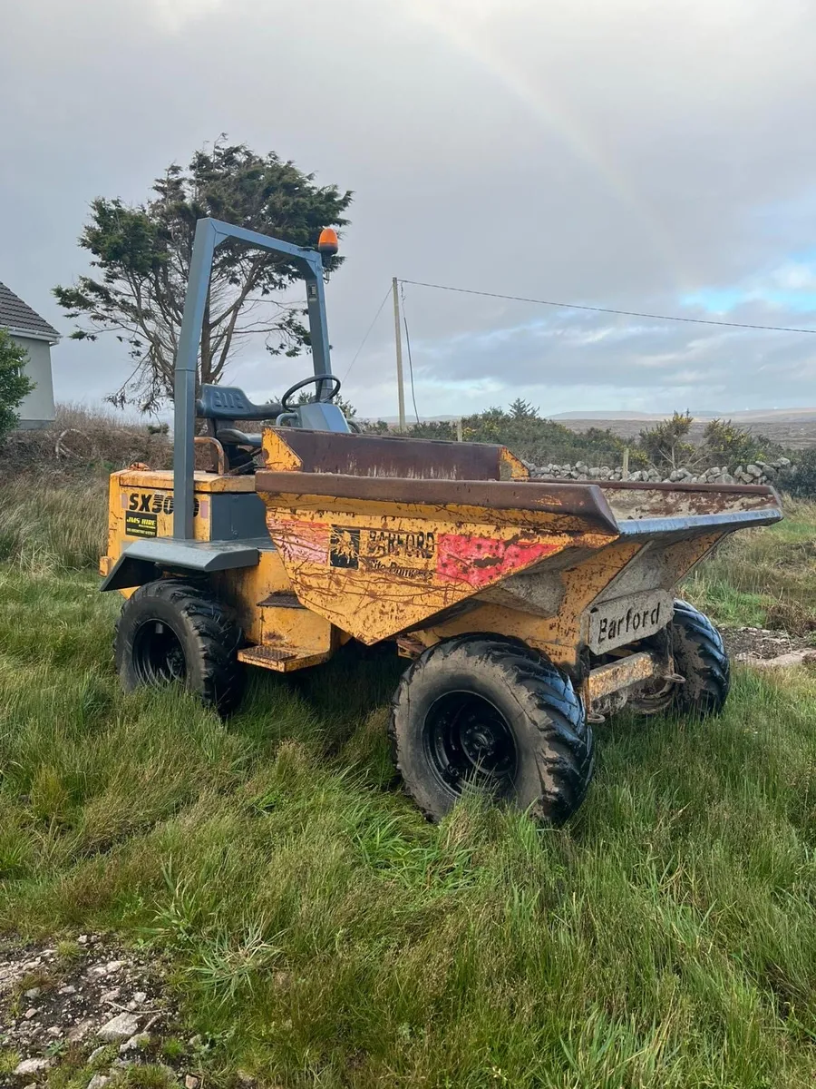 Barford 3 ton dumper - Image 1