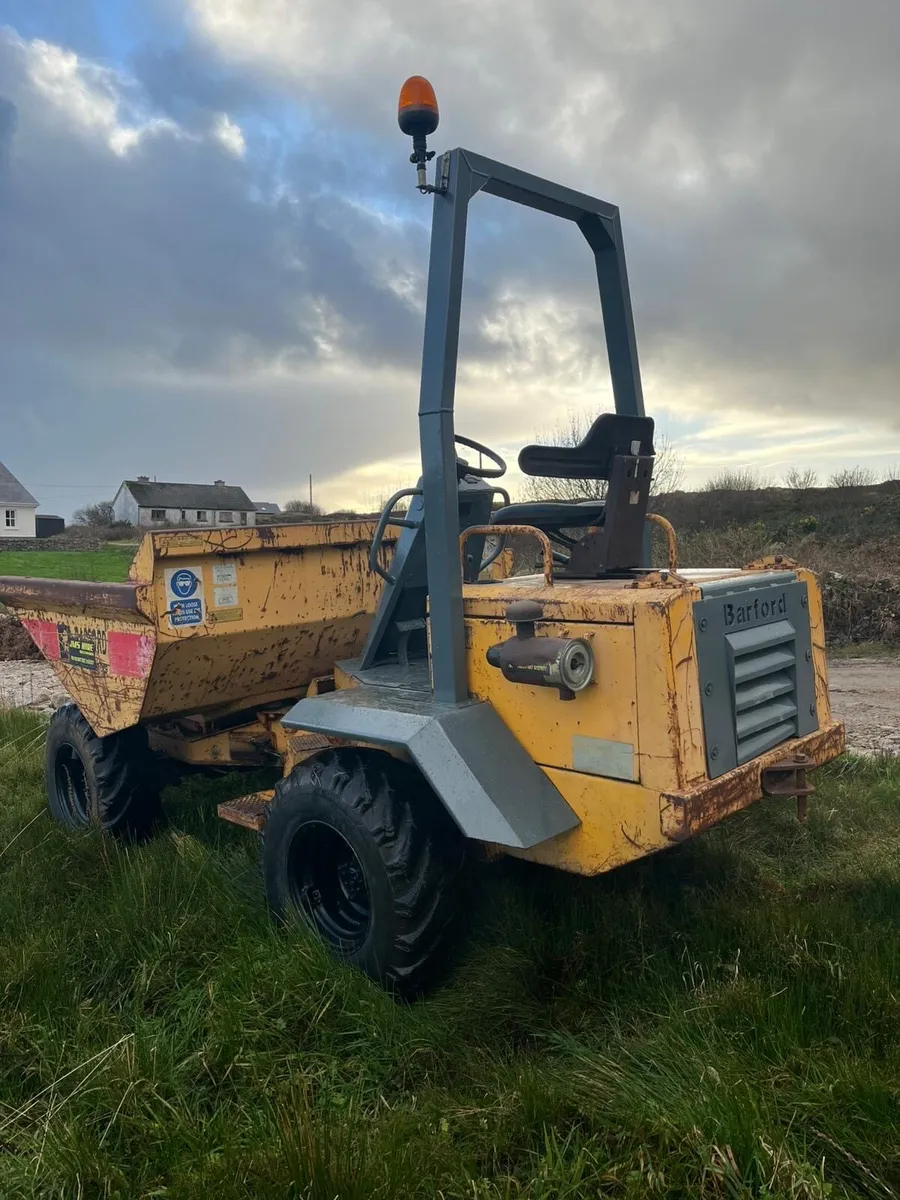 Barford 3 ton dumper - Image 2
