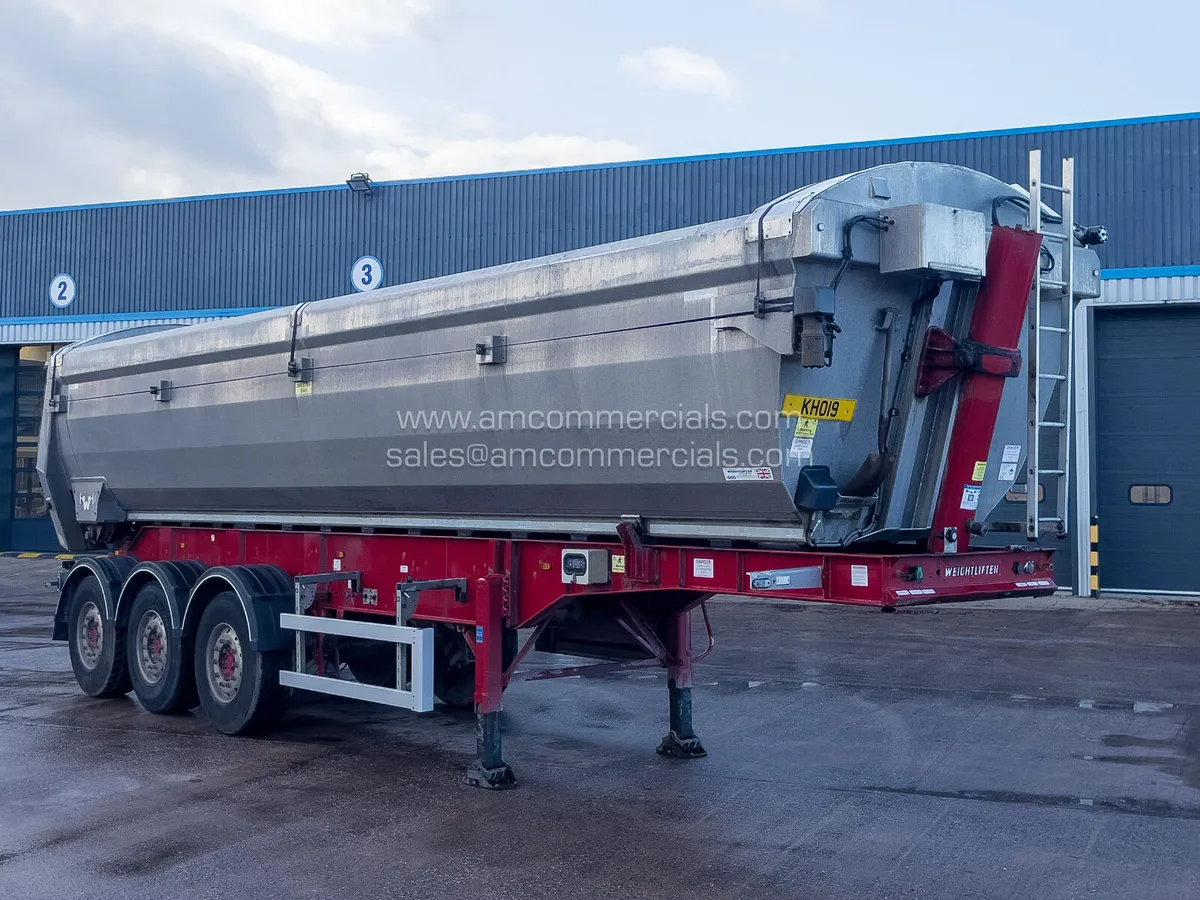 2021 WEIGHTLIFTER STEEL HALF-PIPE TIPPER TRAILER - Image 1