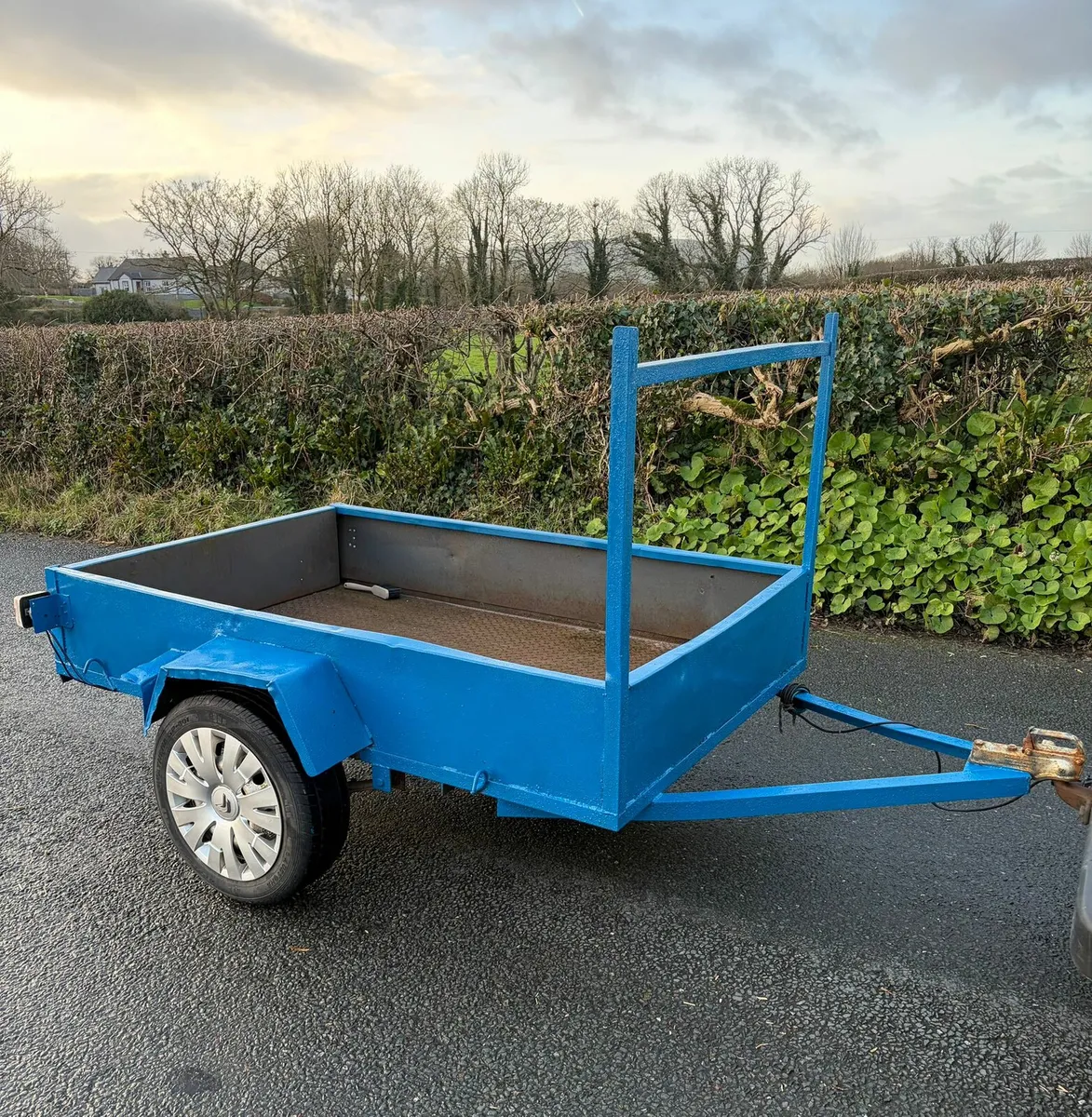6f6 by 4f4 car trailer for sale - Image 1