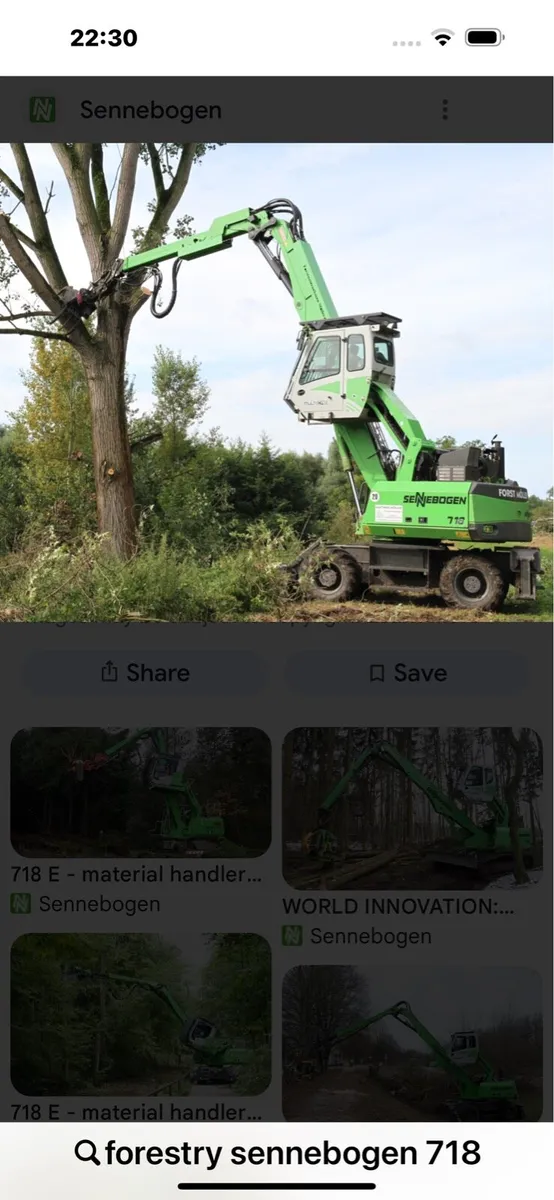 Senneboggen  718E Tree Handler (wanted)