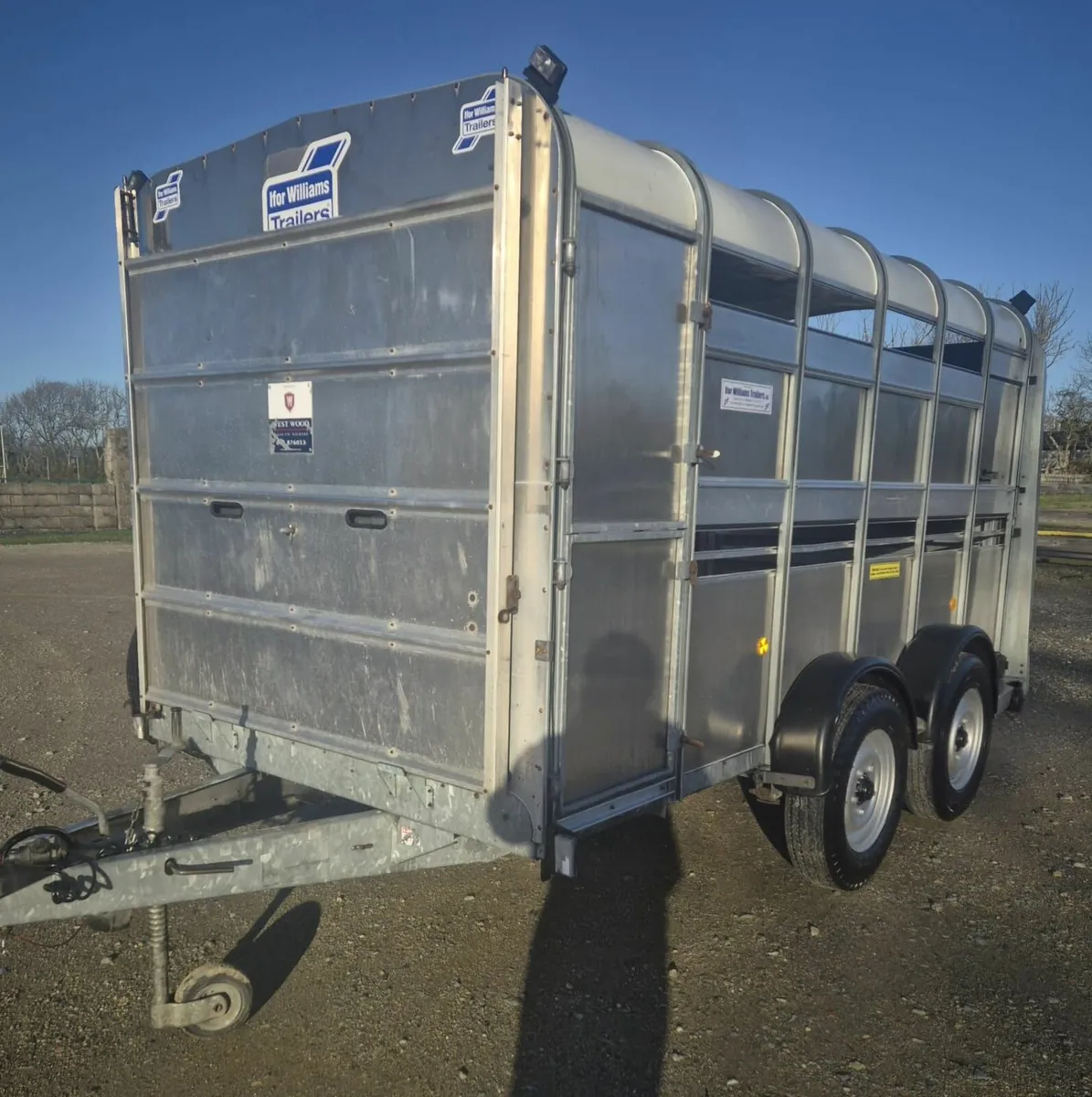 Ifor Williams 12x 6  cattle trailer - Image 2