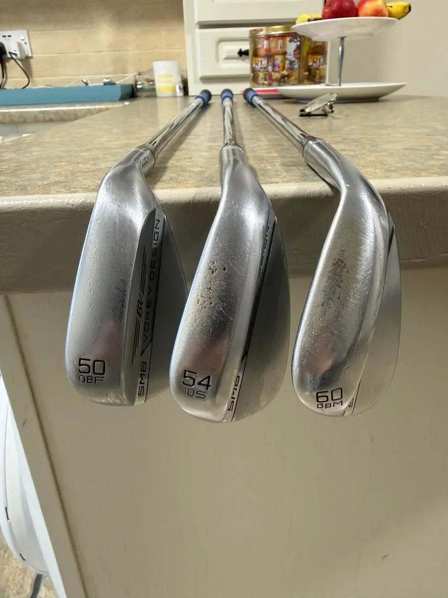 3 x Titleist Vokey SM8 Wedges - Image 2
