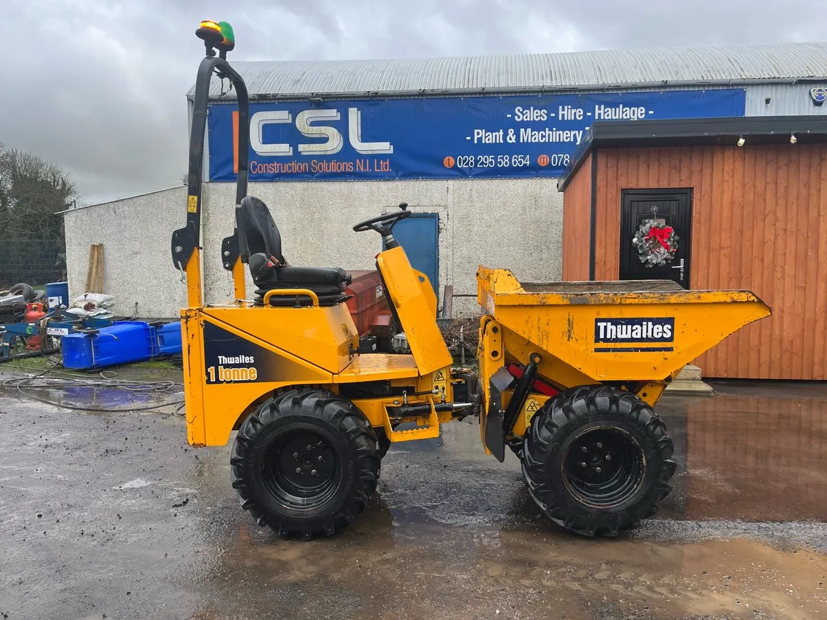 THWAITES 1 TON HI TIP  DUMPER - Image 4