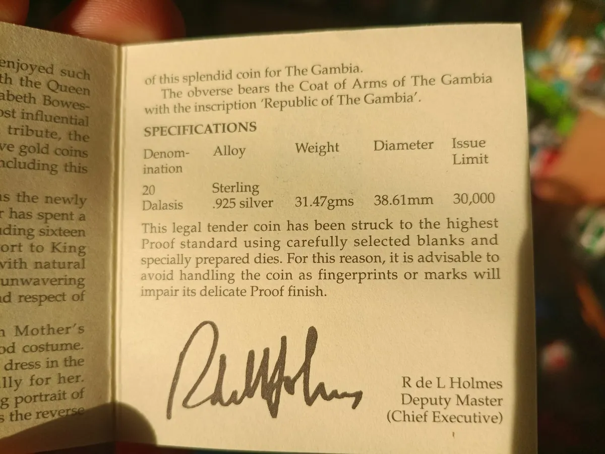 Collector  Silver coins Royal Mint - Image 3