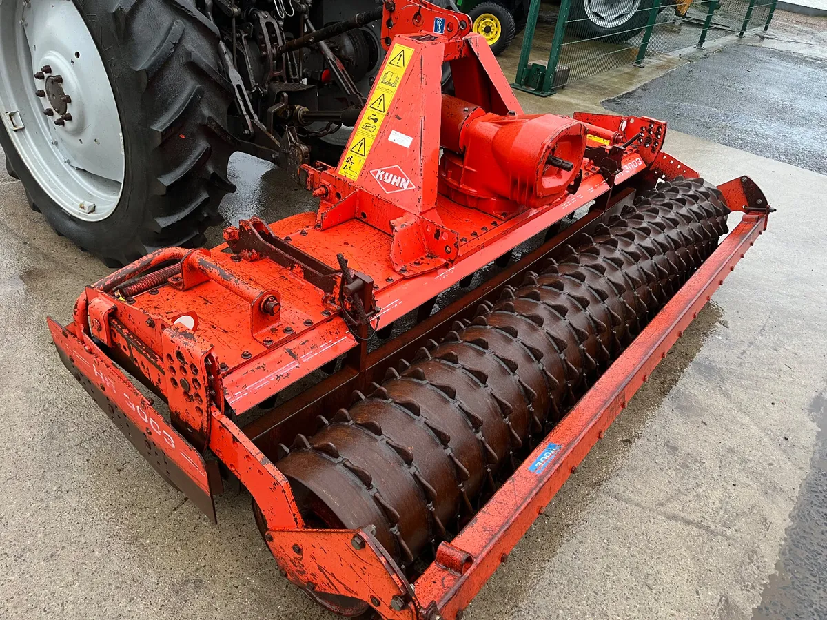 Kuhn HR 3003 power harrow - Image 1