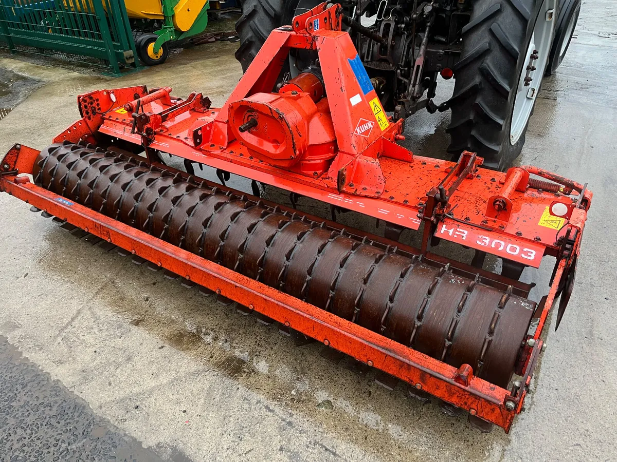 Kuhn HR 3003 power harrow - Image 3