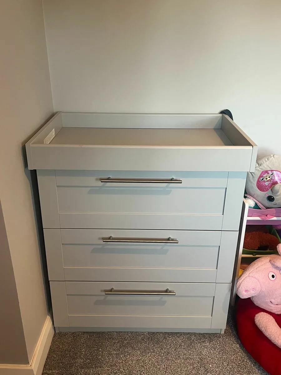 Kids Warerobe & Chest of Drawers/changing table - Image 3