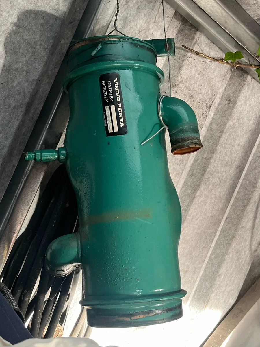 Heat exchanger for a Volvo 170hp in-board diesel